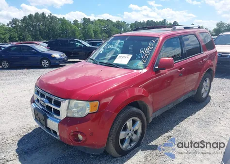 2010 Ford Escape Limited z USA, uszkodzony, nr VIN 1FMCU0EG1AKC64661